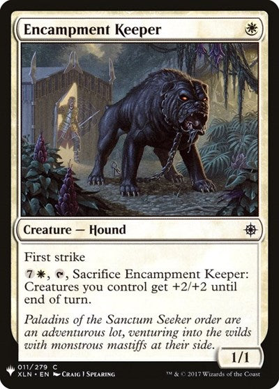 Encampment Keeper (Mystery Booster) Light Play