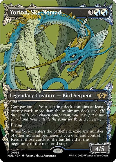 Yorion, Sky Nomad (March of the Machine: Multiverse Legends) Near Mint Foil