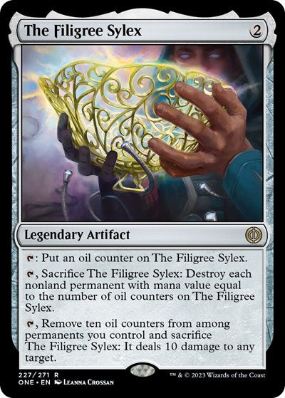 The Filigree Sylex (Phyrexia: All Will Be One) Near Mint Foil