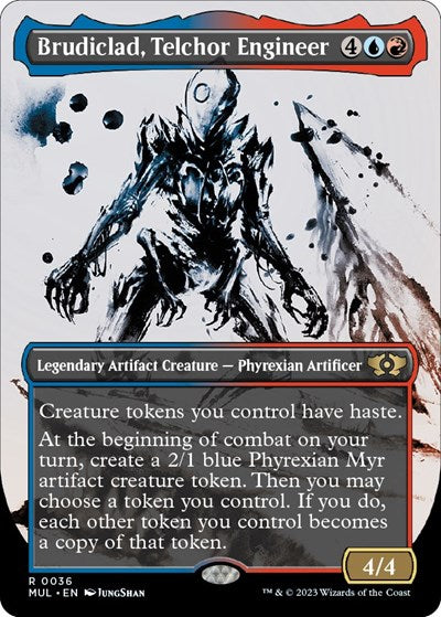 Brudiclad, Telchor Engineer (March of the Machine: Multiverse Legends) Near Mint Foil