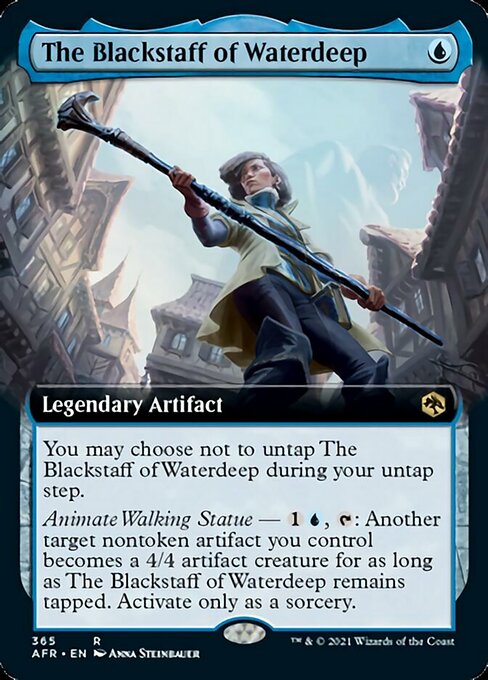 The Blackstaff of Waterdeep (Extended Art) (Adventures in the Forgotten Realms) Medium Play