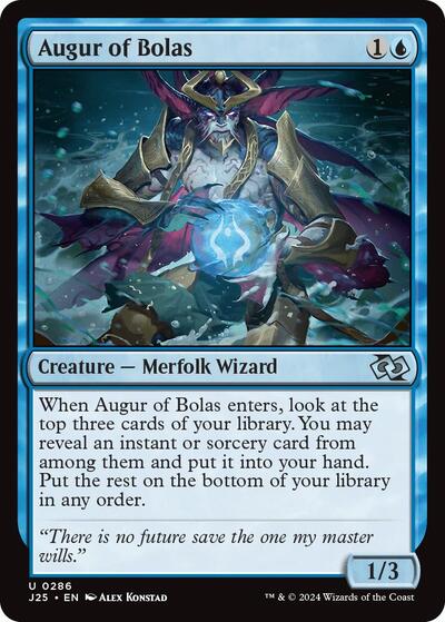 Augur of Bolas (Foundations Jumpstart) Near Mint