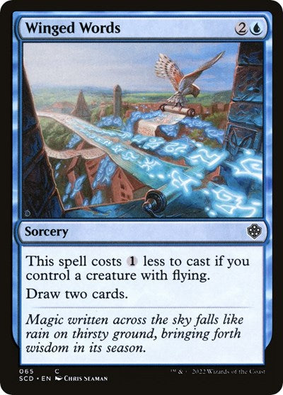 Winged Words (Commander 2022 Starter Decks) Near Mint