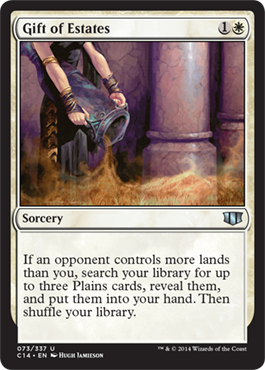 Gift of Estates (Commander 2014 Edition) Near Mint