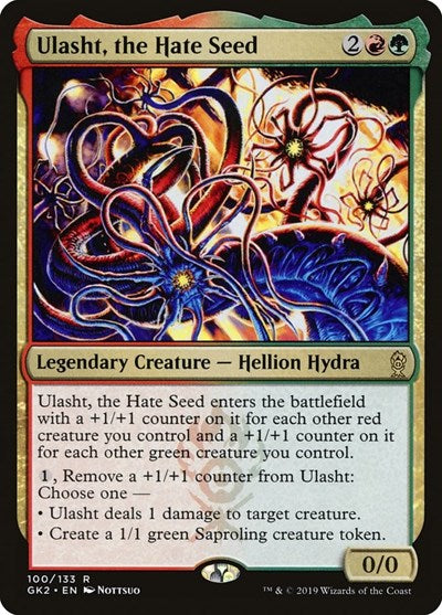 Ulasht, the Hate Seed (Ravnica Allegiance: Guild Kits) Near Mint