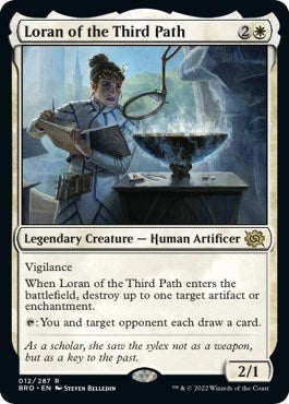 Loran of the Third Path (The Brothers' War) Medium Play Foil