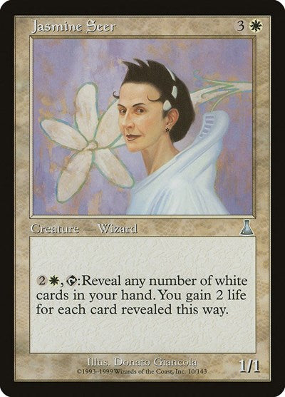 Jasmine Seer (Urza's Destiny) Medium Play