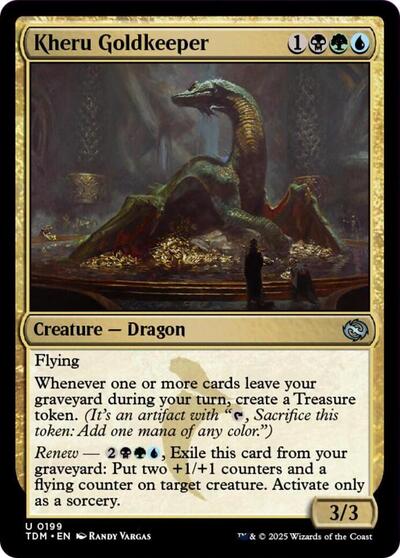 Kheru Goldkeeper (Tarkir: Dragonstorm) Near Mint