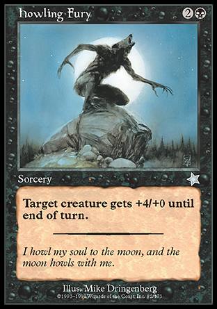 Howling Fury (Starter 1999) Medium Play