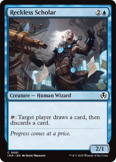 Reckless Scholar (Innistrad Remastered) Near Mint