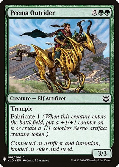 Peema Outrider (Mystery Booster) Near Mint