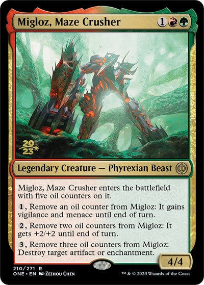 Migloz, Maze Crusher (Promos: Prerelease Cards) Near Mint Foil