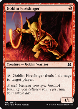 Goblin Fireslinger (Modern Masters 2015) Near Mint Foil
