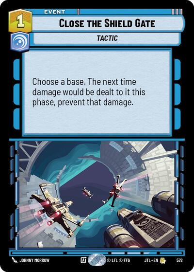 Close the Shield Gate (Foil) (Jump to Lightspeed) Near Mint Foil