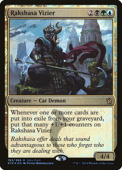 Rakshasa Vizier (Promos: Unique and Miscellaneous) Medium Play Foil