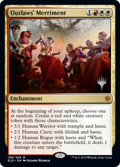 Outlaws' Merriment (Promo Pack: Throne of Eldraine) Light Play Foil