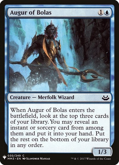 Augur of Bolas (Mystery Booster) Near Mint