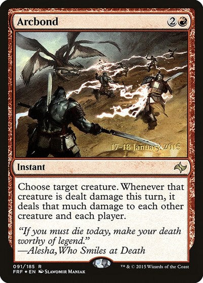 Arcbond (Promos: Prerelease Cards) Light Play Foil