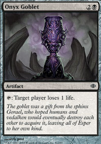 Onyx Goblet (Shards of Alara) Light Play