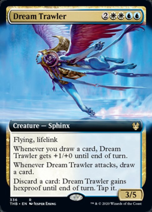 Dream Trawler (Extended Art) (Theros Beyond Death) Light Play