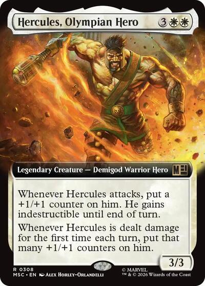 Hercules  Olympian Hero  Extended Art|1|0|0.00