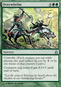 Overwhelm (Ravnica) Light Play Foil
