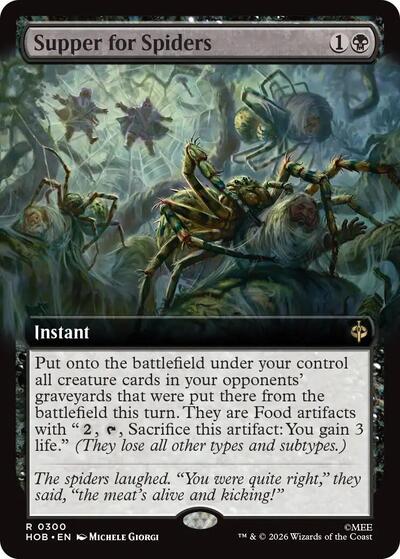 Supper for Spiders  Extended Art|2|0|0.00