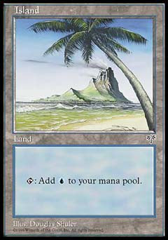 Island (Mirage) Medium Play