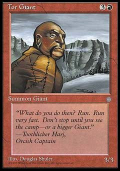 Tor Giant (Ice Age) Near Mint