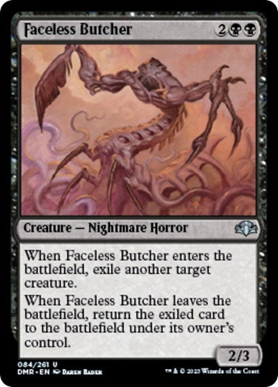 Faceless Butcher (Dominaria Remastered) Near Mint Foil