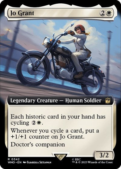Jo Grant (Extended Art) (Universes Beyond: Doctor Who) Near Mint Foil