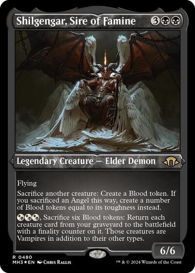 Shilgengar  Sire of Famine  Foil Etched|0|0|0.00