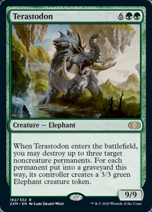 Terastodon (Double Masters) Near Mint Foil