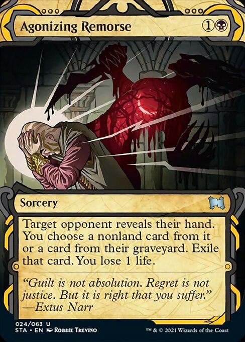 Agonizing Remorse (Strixhaven Mystical Archive) Light Play Foil