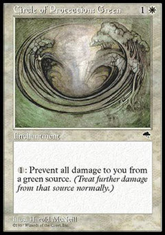 Circle of Protection: Green (Tempest) Light Play