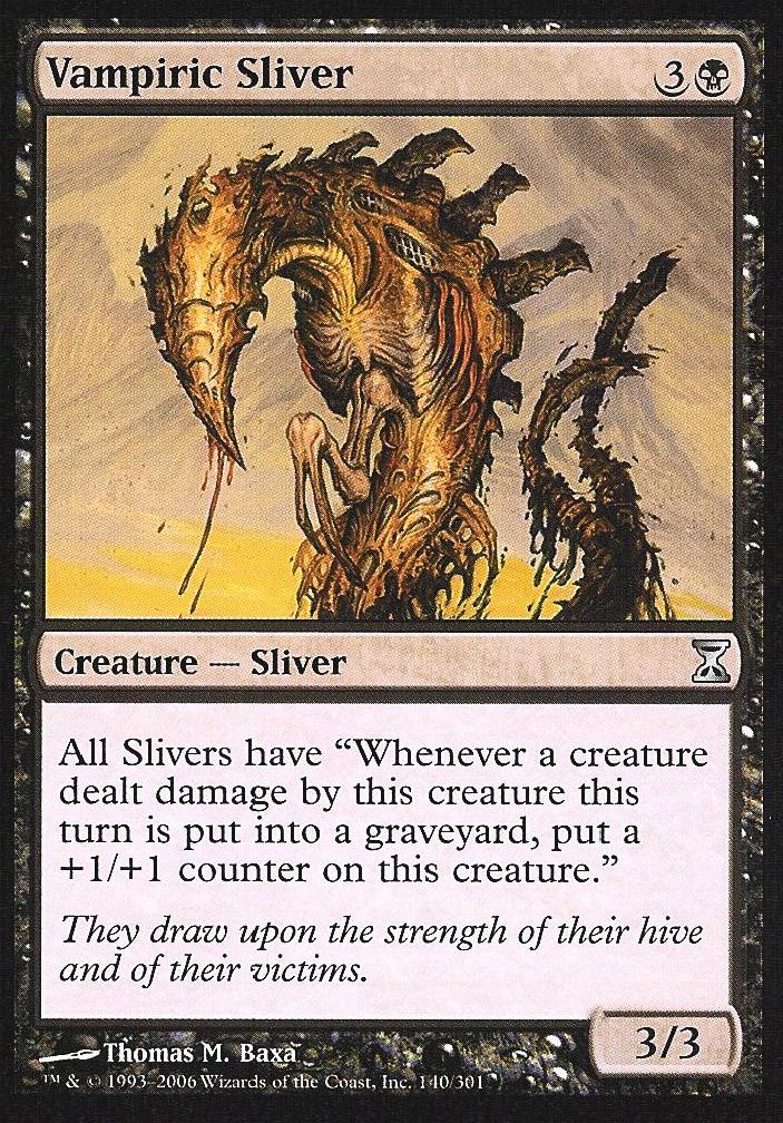Vampiric Sliver (Time Spiral) Near Mint