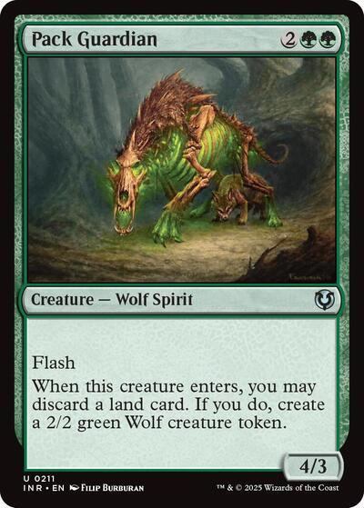 Pack Guardian (Innistrad Remastered) Light Play Foil