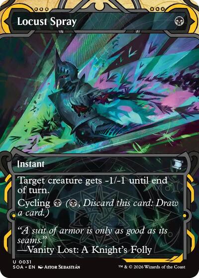 Locust Spray (Secrets of Strixhaven: Mystical Archive) Near Mint Foil