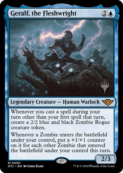 Geralf, the Fleshwright (Promo Pack: Outlaws of Thunder Junction) Near Mint