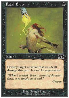 Fatal Blow (Classic 6th Edition) Near Mint