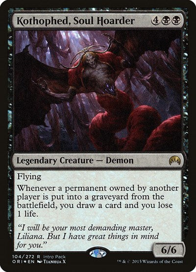 Kothophed, Soul Hoarder (Promos: Unique and Miscellaneous) Light Play Foil