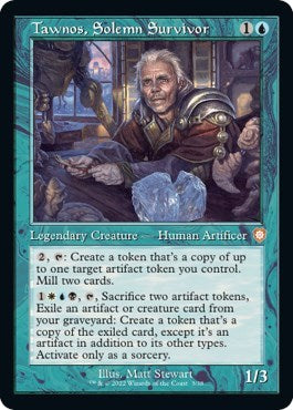 Tawnos, Solemn Survivor (Commander: The Brothers' War) Light Play