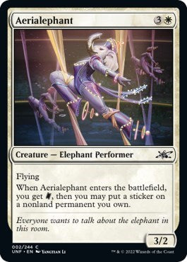 Aerialephant (Unfinity) Near Mint Foil