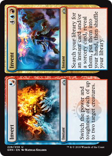 Invert Invent (Guilds of Ravnica) Light Play Foil