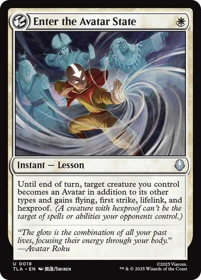 Enter the Avatar State (Avatar: The Last Airbender) Near Mint