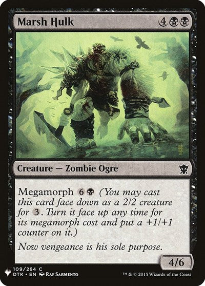 Marsh Hulk (Mystery Booster) Near Mint