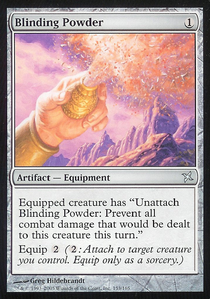 Blinding Powder (Betrayers of Kamigawa) Light Play Foil