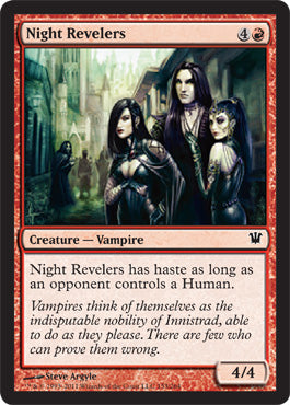 Night Revelers (Innistrad) Light Play Foil