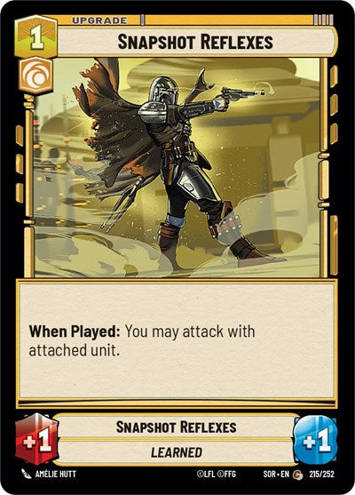 Snapshot Reflexes (Spark of Rebellion) Near Mint Foil