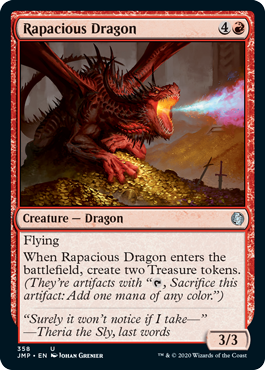 Rapacious Dragon (Jumpstart) Near Mint